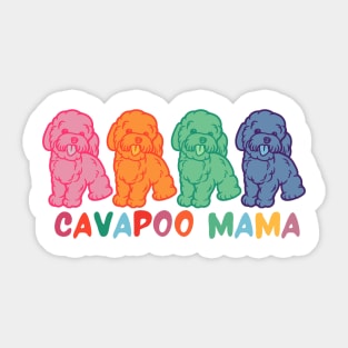 Cavapoo Mama Sticker